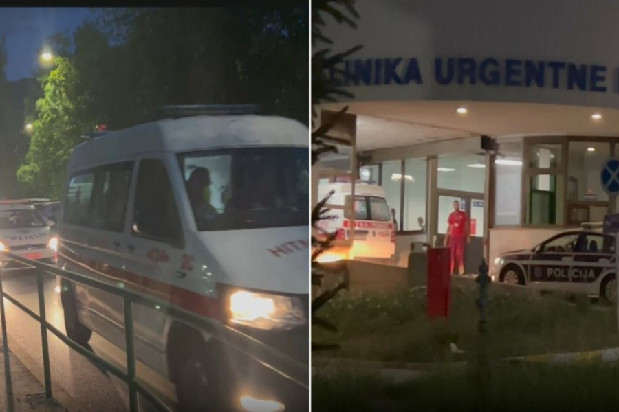 TEK ŠTO JE IZAŠAO NA SLOBODU: Hitna pomoć u pratnji policije dovezla Amira Pašića Faću na KUM