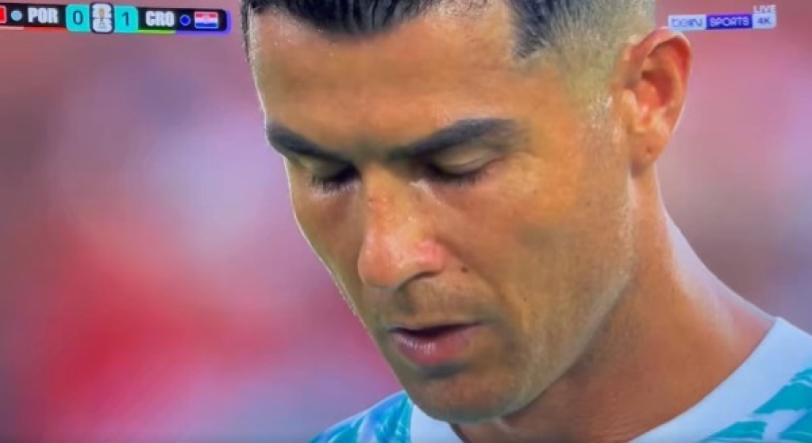 POGLEDAJTE SNIMAK I PROCIJENITE SAMI: Šta je Cristiano Ronaldo zapravo izgovorio prije pucanja penala Hrvatskoj?