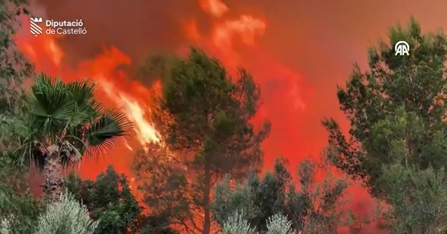 VATRENA STIHIJA GUTA SVE PRED SOBOM: Bukti veliki požar u Španiji, evakuisano stotine stanovnika, meteorolozi nemaju dobre vijesti