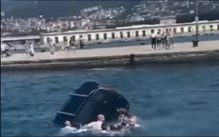 NEVJEROVATNA HRABROST POLAZNIKA VOJNE AKADEMIJE: Pogledajte kako su hrabri momci izveli akciju spašavanja iz potonulog vozila! (VIDEO)
