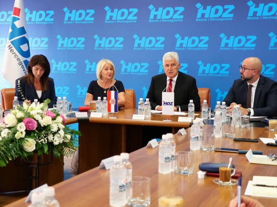 JEDNA TEMA JE DOMINIRALA: O čemu su Čović i saradnici pričali na Predsjedništvu HDZ-a BiH?