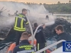 DRAMA NA MORU: Izgorio katamaran, potonuo na morsko dno, stigle snimke s Hvara...