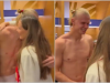 HIT SCENA NA MUNDIJALU: Buduća kraljica Norveške upala u svlačionicu i zagrlila Haalanda (VIDEO)