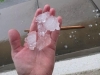 DIO NAŠE REGIJE POGODILA JAKA OLUJA: Padao grad veličine pesnice