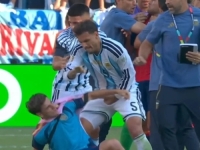 TUČA NA TERENU POSLIJE FINALA SP-a: Igrač Argentine udarao rivala i dobio crveni karton