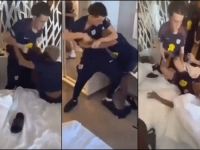 ISPLIVALI ŠOKANTNI SNIMCI NASILJA: Potukli se suigrači u reprezentaciji, svi ostali ih snimali... (VIDEO)