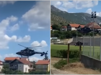 POBJEGAO NAKON KRITIKA: Dodik umjesto na stadion Pod Bijelim brijegom sletio na manji teren (VIDEO)