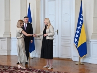 'SB' U PREDSJEDNIŠTVU: Kaja Kallas stigla u Sarajevo, dočekali je Bećirović i Cvijanović (FOTO)