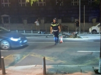 MUŠKARAC POGINUO U CENTRU GRADA: Motor se zapalio nakon sudara, on ostao mrtav na mjestu