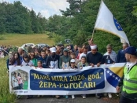 PUT DUG SKORO 60 KILOMETARA: Oko 250 učesnika Marša mira krenulo iz Žepe ka Potočarima