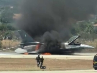 HOROR NA MEDITERANU: F-16 prinudno sletio na Zakintos (VIDEO)