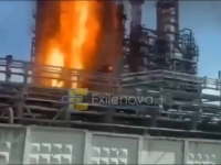 BRUTALAN UDARAC UKRAJINACA: Gori jedna od najvećih ruskih rafinerija (VIDEO)