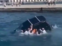 JEZIV SLUČAJ U HRVATSKOJ: Automobil završio u Jadranu, uslijedilo dramatično spašavanje... (VIDEO)