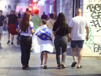 SARAJEVO U NAVIJAČKOJ GROZNICI: Ljiljani na svakom koraku uoči duela Bosne i Hercegovine i SAD-a