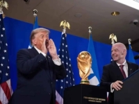 URNEBESNO NA PRESS KONFERENCIJI: Trump prekinuo Infantina i reagovao na njegovu parolu... (VIDEO)