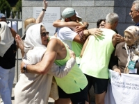 ULTRAMARATONCI IZ VUKOVARA STIGLI U POTOČARE: Ne samo ove sedmice, svakog dana moramo se sjećati Srebrenice (FOTO)