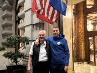 'HVALA, EDINE': Lagumdžija se poklonio kapitenu i poslao snažnu poruku koja je odjeknula (FOTO)