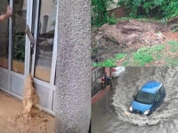 DRAMATIČNI PRIZORI IZ ZVORNIKA: Bujične poplave i klizišta nakon snažnog nevremena