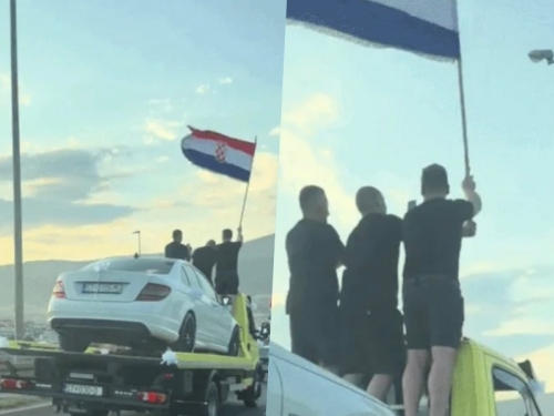 NIŠTA KONTRA SPLITA: Neobična svadbena povorka zapalila TikTok, veseli svatovi nisu štedjeli grla ni sirene (VIDEO)