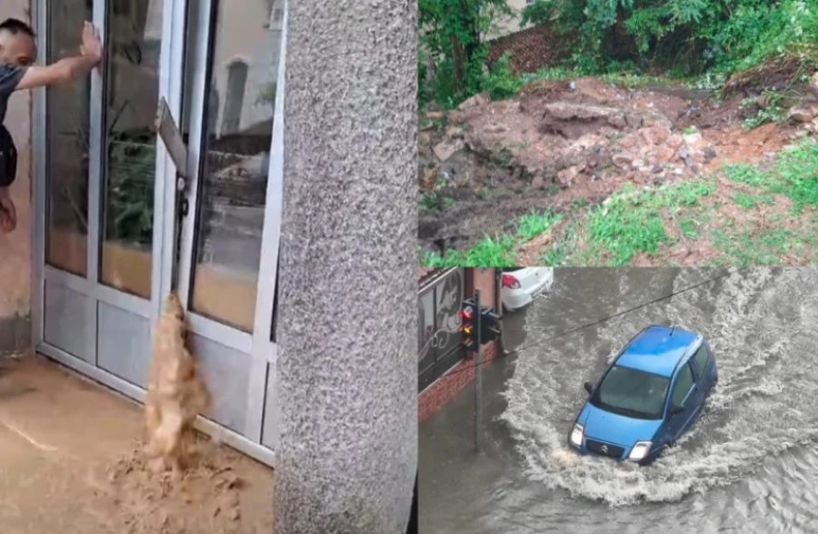DRAMATIČNI PRIZORI IZ ZVORNIKA: Bujične poplave i klizišta nakon snažnog nevremena