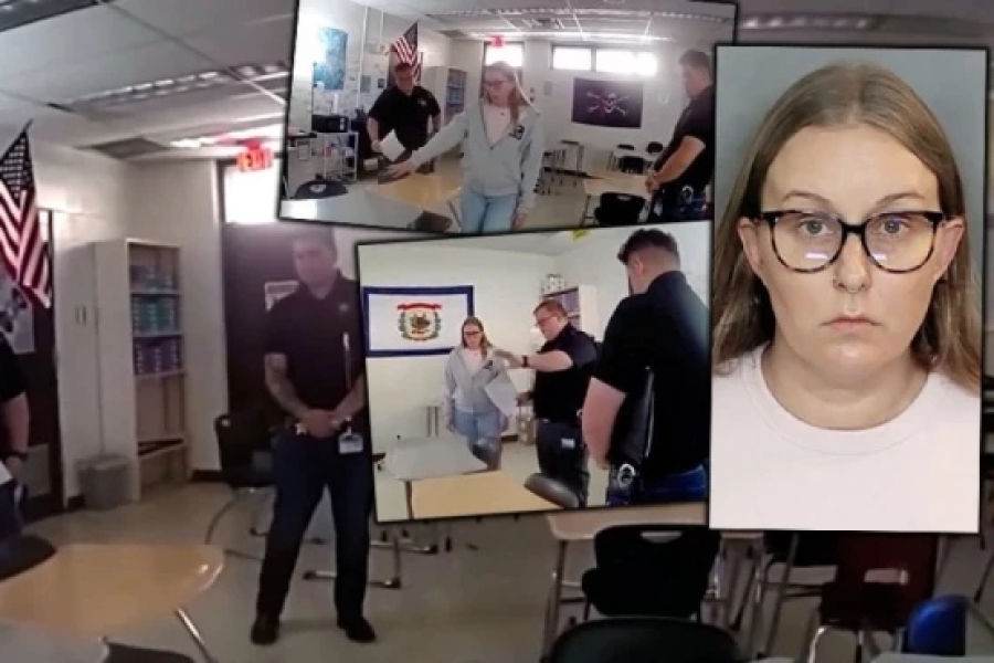 OBJAVLJEN GNUSAN SNIMAK! UDATA NASTAVNICA IMALA SEKS SA UČENIKOM U UČIONICI: Policajci zanijemili pred prizorom (VIDEO)