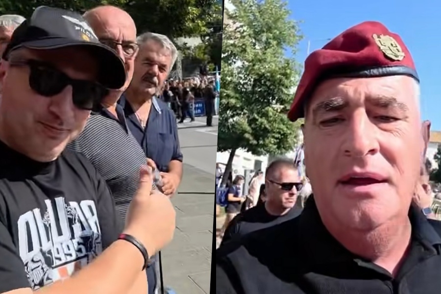 NA RUBU INCIDENTA U KNINU: Zastupnik Miro Bulj maknuo traku koja odvaja građane od političara -'Elita i dezerteri se ogradili od naroda....'
