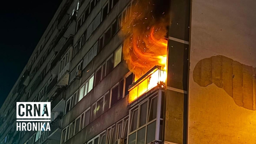 NOĆNA DRAMA U SARAJEVU: Buknuo požar na drugom spratu zgrade, tri policajca i žena povrijeđeni