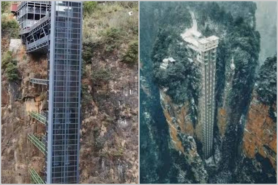 OVO MOŽE SAMO KINA: Napravili drugi lift na stijeni, put do škole đacima skratili sa tri sata na pola sata! (VIDEO)