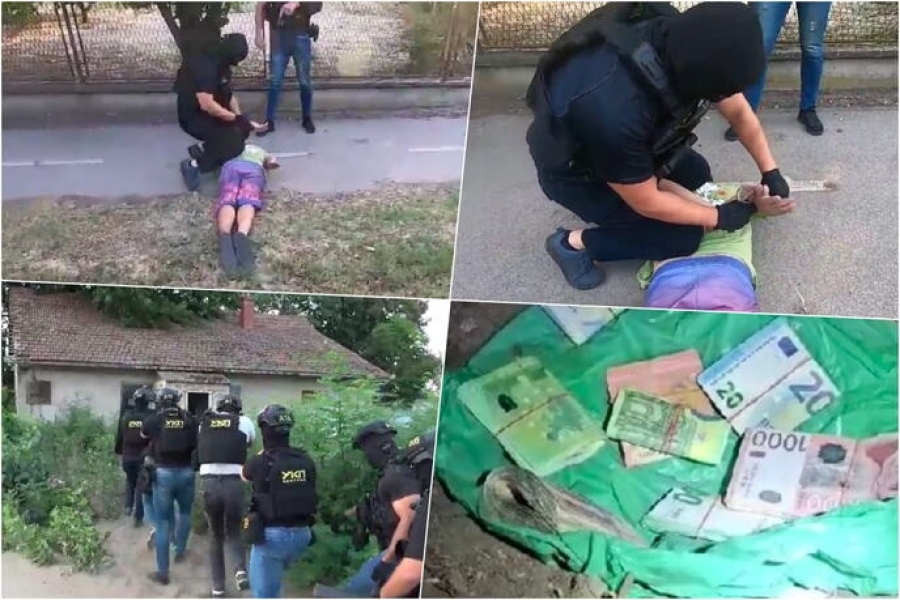 PARE ZAKOPAO U NAPUŠTENU KUĆU, PA POKUŠAO DA POBJEGNE: Pogledajte dramatičan snimak hapšenja zbog ubistva, evo gdje su i osumnjičene žene (VIDEO)
