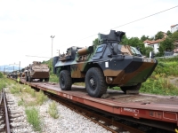 'SB' NA LICU MJESTA / STIGLE JAKE SNAGE EUFOR-a: Francuska vojna vozila željeznicom dopremljena u Sarajevo...