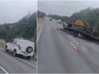 POČELO JE! UKRAJINA NAPALA IRANSKE KAMIONE: Stižu jezive scene sa puta smrti, snimci se munjevito šire mrežama (VIDEO)