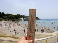 VRUĆE JE: Na stanici u Splitu izmjerena najviša temperatura u historiji mjerenja