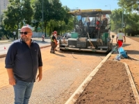 ASFALTIRA SE ULICA IVE ANDRIĆA: Prva obnova nakon Olimpijade