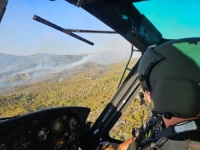 PAKAO KOD TREBINJA: Požar krenuo prema gradu, helikopteri OS BiH hitno reagovali