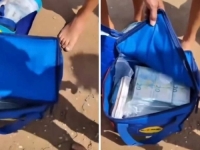 SCENARIJ KAO IZ FILMA: Dok je straža plovila prema njima bacili 750.000 eura u more (VIDEO)