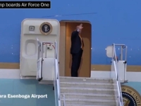 PROCURIO SNIMAK IZ ANKARE: Pogledajte kako je Donald Trump tajno prebačen u drugi avion...