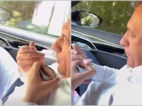 NOVI GASTRONOMSKO-POLITIČKI PERFORMANS: Dodik po uzoru na Vučića promovisao 'skromnost' uz konzervu u autu (VIDEO)