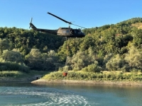 DVA HELIKOPTERA GASE POŽAR KOD KONJICA: Dodatne snage u Bosanskom Grahovu i Nevesinju (FOTO)