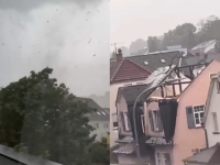 SNAŽNO NEVRIJEME PROTUTNJALO NJEMAČKOM: Tornado poharao grad, žena poginula nakon što je na nju palo stablo