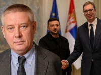 RUSKI ANALITIČAR RIGA VATRU: 'Juda srpskog i ruskog naroda Vučić dočekuje izdahnulog 'predsjednika' Zelenskog u Beogradu'