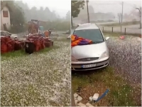 NEVRIJEME STIGLO U BiH: Grad veličine jajeta pogodio Krajinu (VIDEO)