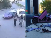 OBJAVLJEN UZNEMIRUJUĆI SNIMAK: Sin ruskog milijardera Lamborghinijem pomeo ratnog veterana