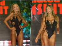 NIJE ZA ONE SA SLABIM SRCEM: Manekenka o kojoj bruji planeta ponovo napravila pometnju u bikiniju  (FOTO/VIDEO)