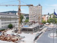 MILIONSKA INVESTICIJA U SRCU SARAJEVA: Raste Europa Square, jedan detalj na gradilištu privlači posebnu pažnju