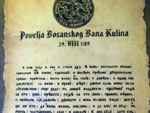'OD KULINA BANA I DOBRIJEH DANA': Prije 837 godina napisana je Povelja Kulina Bana - evo zašto je ovaj dokument ključni dokaz bosanskog identiteta!