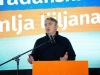 ŽELJKO KOMŠIĆ ZAGRMIO SA TRIBINE U TRAVNIKU: 'Ne dozvolimo da se HDZ i SNSD prvi put spoje u Predsjedništvu BiH, nema razlike između Lučića i Filipović. Ne smijemo se bojati hapsiti one koji krše Ustav BiH'