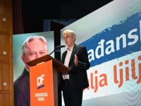 KOVAČEVIĆ U BOSANSKOJ KRUPI: 'Ova vlast nije htjela uhapsiti Dodika, ali zaustavit ću njegovo pomilovanje i vraćanje u institucije'