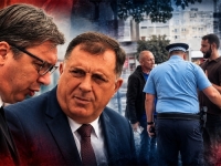 OTVORENO IZ SRBIJE, NAKON INCIDENATA U RS-u: 'Sramni čin - još jedan dokaz da je nasilni i kriminalni Dodikov režim u potpunoj službi Aleksandra Vučića...'