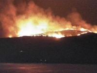 UŽAS U DALMACIJI: Vatrena stihija guta sve pred sobom na otoku Braču, požar se brzo širi...