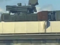 'PANTSIR' NA NADVOŽNJAKU: Pogledajte šta su Rusi postavili iznad autoceste kod Moskve (VIDEO)